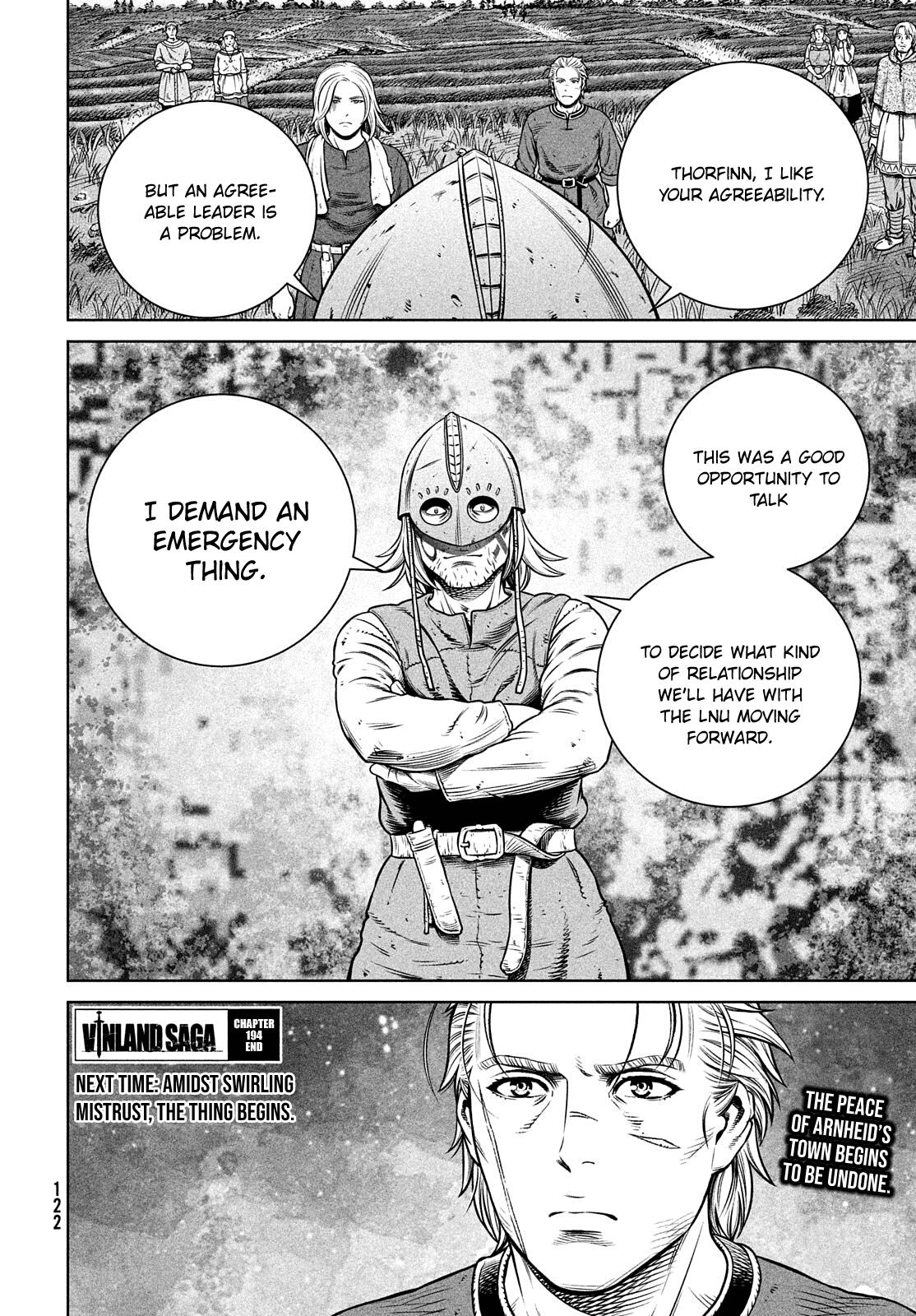 Vinland Saga, Chapter 194 - Vinland Saga Manga Online