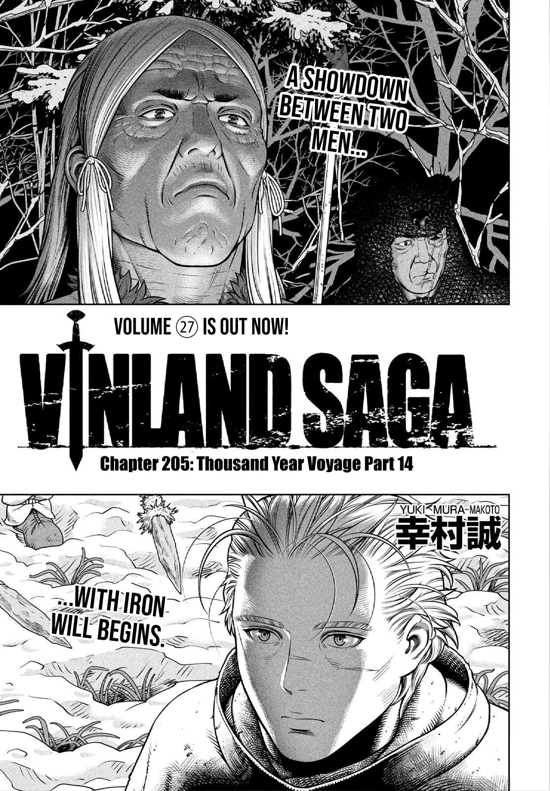 Vinland Saga Chapter 208 Release Date and Time 